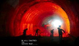 کلیپ جنجالی صعوبت های تونل 12 پروژه آزادراه تهران - شمال